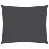 Stínící plachta oxfordská látka obdélníková 3 x 4 m antracitová 135100