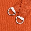 Plachta proti slunci 160 g/m² obdélník oranžová 3 x 4,5 m HDPE 311678