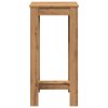 Barový stůl dub artisan 51 x 50 x 103,5 cm kompozitní dřevo 854408