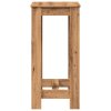 Barový stůl dub artisan 51 x 50 x 103,5 cm kompozitní dřevo 854408
