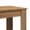 Barový stůl dub artisan 102 x 50 x 103,5 cm kompozitní dřevo 854417