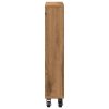 Úzký úložný vozík dub artisan 48 x 13 x 68 cm kompozitní dřevo 855231