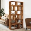 Dělicí stěna old wood 100 x 33 x 187,5 cm kompozitní dřevo 3309544