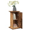 Stojan na monitor s úložným prostorem old wood 31x30x60 cm 854623