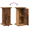Stojan na monitor s úložným prostorem old wood 31x30x60 cm 854623