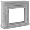 Krbová obestavba šedá sonoma 100x30x87,5 cm kompozitní dřevo 854567