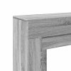 Krbová obestavba šedá sonoma 100x30x87,5 cm kompozitní dřevo 854567