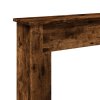 Krbová obestavba kouřový dub 75 x 20 x 87,5 cm kompozitní dřevo 854584