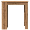 Barový stůl s regálem dub artisan 102 x 50 x 103,5 cm kompozit 856761