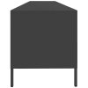 TV skříňka černá 202x39x43,5 cm ocel válcovaná za studena 3307155