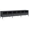 TV skříňka antracitová 202x39x43,5 cm ocel válcovaná za studena 3307157