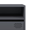 TV skříňka antracitová 202x39x43,5 cm ocel válcovaná za studena 3307157