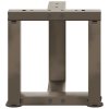Nohy konferenčního stolku ve tvaru T, 2 ks, černé, 30 x 25 x (30-31) cm, ocel 4013003