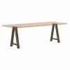 Nohy k jídelnímu stolu ve tvaru A, 2 ks, 50 x (72-73) cm, ocel 4012847