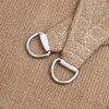 Stínicí plachta 160 g/m² taupe 6 x 6 m HDPE 311389