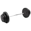 Zakřivená tyč se závažím 60 kg 3145018