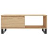 Konferenční stolek dub sonoma 90x50x36,5 cm kompozitní dřevo 830575