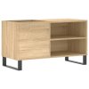 Skříňka na LP desky dub sonoma 85x38x48 cm kompozitní dřevo 831711