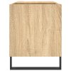 Skříňka na LP desky dub sonoma 85x38x48 cm kompozitní dřevo 831711