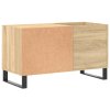 Skříňka na LP desky dub sonoma 85x38x48 cm kompozitní dřevo 831711