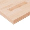 Čtvercová stolní deska 100x20x2,5cm masivní dub bez úprav 342942
