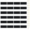 Závěs do dveří proti hmyzu 210 x 100 cm magnetický černý 40920