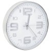 Nástěnné hodiny 30 cm stříbrné 50632