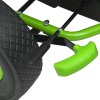 Šlapací motokára s nastavitelným sedátkem zelená 80153