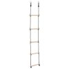 5stupňový žebřík 210 cm masivní borové dřevo 93150