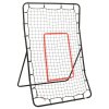 Rebounder softballová odrazová stěna 88 x 79 x 137 cm ocel 93372