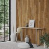 Nástěnné panely vzhled dřeva hnědé PVC 2,06 m² 351815