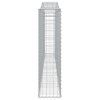 Klenuté gabionové koše 5 ks 400x30x120/140cm pozinkované železo 3145842