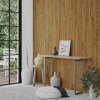 Nástěnné panely vzhled dřeva hnědé PVC 2,06 m² 351816