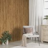 Nástěnné panely vzhled dřeva hnědé PVC 2,06 m² 351816