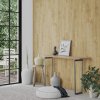 Nástěnné panely vzhled dřeva hnědé PVC 2,06 m² 351814