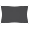 Stínící plachta oxfordská látka obdélníková 5 x 8 m antracitová 135111