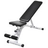 Posilovací lavice se sadou činek barbell a dumbbell 60,5 kg 275347