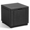 Keter Cube úložný puf grafitový 213816 422801