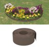 Travní lemy 4 ks hnědé 10 m 20 cm polyethylen 3155462
