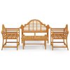 4dílná zahradní sedací souprava masivní teak 3100779