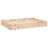 Pelíšek pro psy 71,5 x 54 x 9 cm masivní borovice 820856