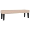 Lavice cappuccino 100x30x30 cm umělá kůže 346665