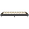 Postel boxspring šedá textil 160 x 200 cm 287457