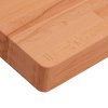Stolní deska 80 x 80 x 4 cm čtvercová masivní bukové dřevo 355982
