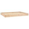 Pelíšek pro psy 101,5 x 74 x 9 cm masivní borovice 820866