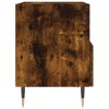 Noční stolek kouřový dub 40 x 35 x 47,5 cm kompozitní dřevo 827398