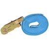 Ráčnové upínací pásy, 10 ks, 2 tuny, 6mx38mm, modré 142655