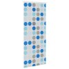 Sprchová roleta 100 x 240 cm kruhový vzor 142854