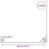 Plachta 650 g/m² 1,5 x 20 m zelená 144896
