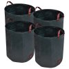 Zahradní odpadní pytel Zelený 4 ks 272 L 150 g / m² 41137